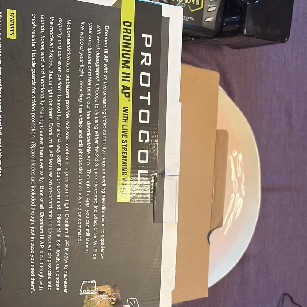 Black and Yellow Simulated Camera Drone